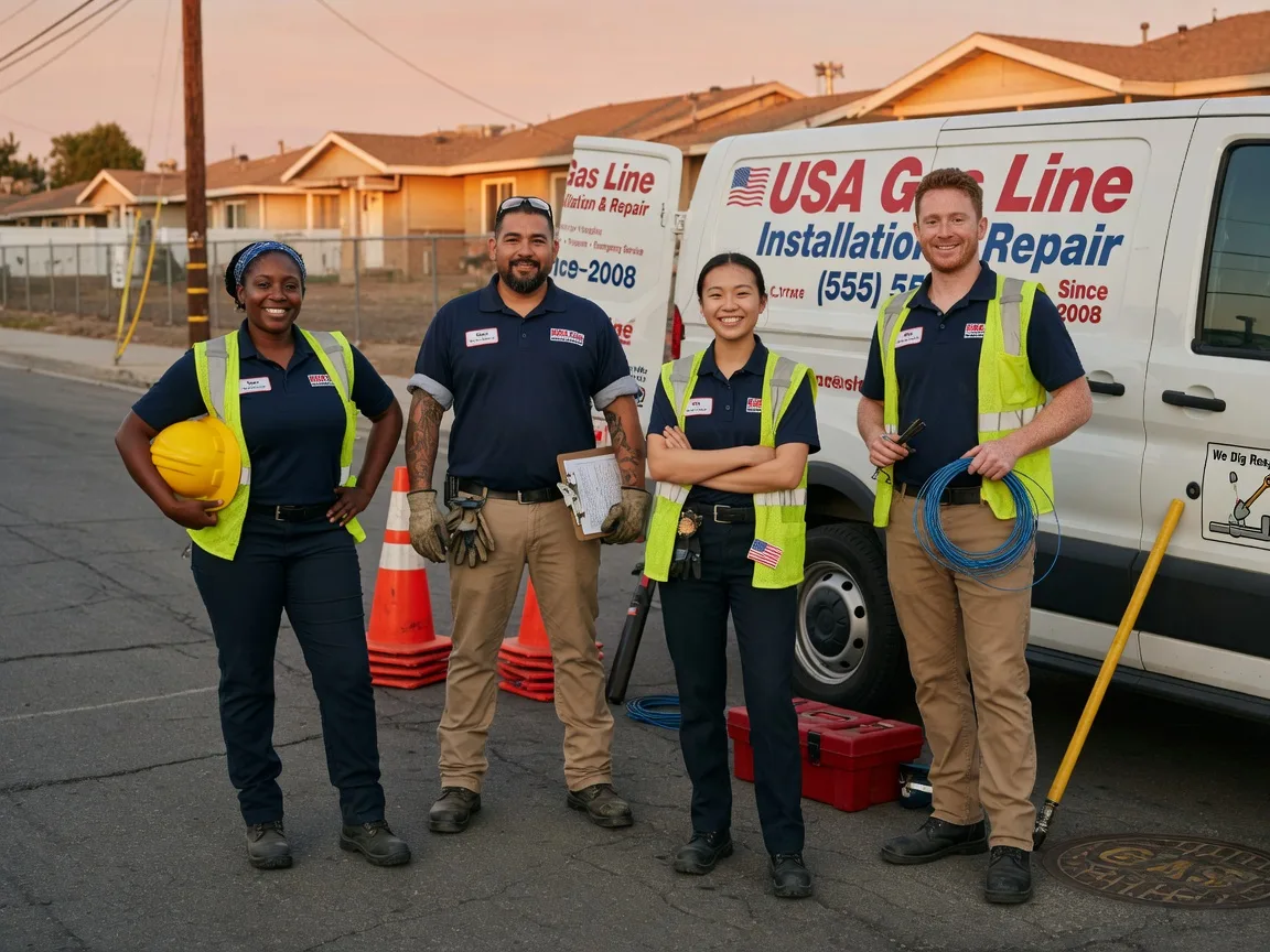 Gas Line Installation company in South Byron, NY